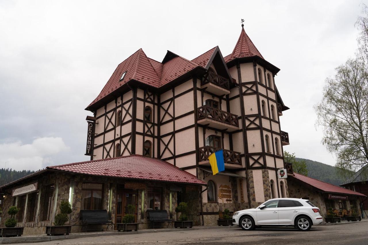 Oksamit Resort 보로크타 외부 사진